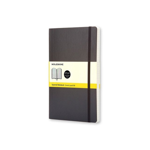 Записная книжка Moleskine Classic Soft , черный