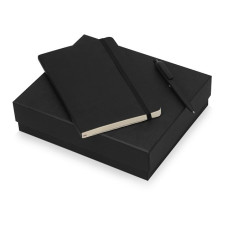 Подарочный набор Moleskine Indiana с блокнотом А5 Soft и ручкой, черный Подарочный набор Moleskine Indiana с блокнотом А5 Soft и ручкой, черный