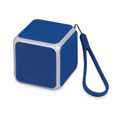 Портативная колонка «Cube» с подсветкой, синий