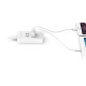 Зарядное устройство Orico DCV-4U 4*USB2,4А/5Вмах4А; 20Вт; Smart Technologyпластик