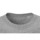 Футболка HD Fit короткий рукав с эластаном_2XL, мужская,серый меланж