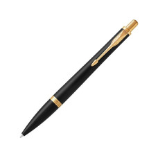 Ручка шариковая «Parker Urban Core Muted Black GT», черный/золотистый