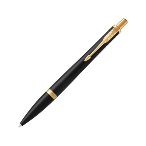 Ручка шариковая «Parker Urban Core Muted Black GT», черный/золотистый
