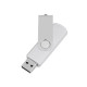 USB/micro USB-флешка 2.0 на 16 Гб «Квебек OTG», белый