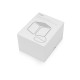 Портативная колонка «Cube» с подсветкой, синий