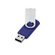 Флеш-карта USB 2.0 512 Mb «Квебек», синий