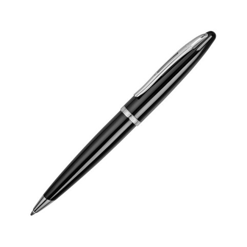 Ручка шариковая Waterman «Carene Black Sea ST M», черный/серебристый Ручка шариковая Waterman «Carene Black Sea ST M», черный/серебристый