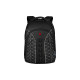 Рюкзак Sun WENGER 16, черный со светоотражающим принтом, полиэстер, 35x27x47 см, 27 л