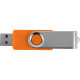 Флеш-карта USB 2.0 512 Mb «Квебек», оранжевый