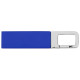 Флеш-карта USB 2.0 16 Gb с карабином 