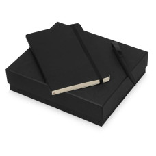 Подарочный набор Moleskine Amelie с блокнотом А5 Soft и ручкой, черный Подарочный набор Moleskine Amelie с блокнотом А5 Soft и ручкой, черный