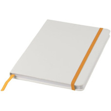 Блокнот А5 «Spectrum», белый/оранжевый