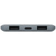 Портативное зарядное устройство «Reserve» с USB Type-C, 5000 mAh, серый