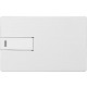 Флеш-карта USB 2.0 64 Gb в виде металлической карты 
