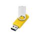 Флеш-карта USB 2.0 512 Mb «Квебек», желтый