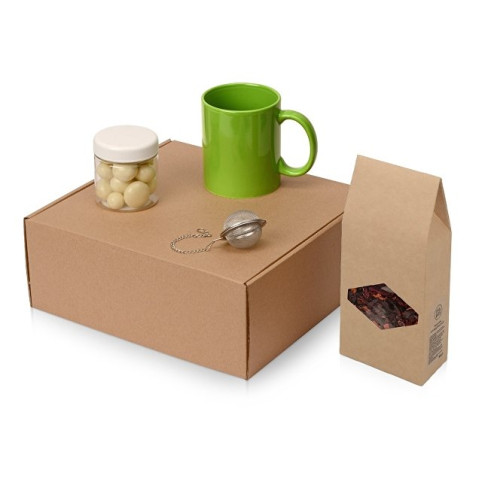 Подарочный набор Tea Cup Superior, зеленое яблоко
