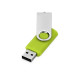 Флеш-карта USB 2.0 512 Mb «Квебек», зеленое яблоко