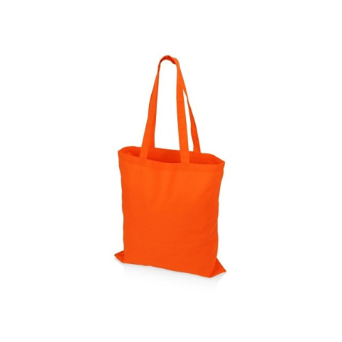 Сумка для шопинга Carryme 140 хлопковая, 140 г/м2, оранжевый