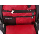 Рюкзак SWISSGEAR, 15”, полиэстер 900D/М2 добби, 34x23x48 см, 38 л, черный/красный