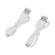 Портативное зарядное устройство «Reserve» с USB Type-C, 5000 mAh, белый