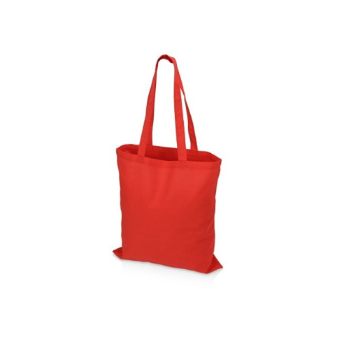 Сумка для шопинга Carryme 140 хлопковая, 140 г/м2, красный