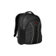 Рюкзак Sun WENGER 16, черный со светоотражающим принтом, полиэстер, 35x27x47 см, 27 л