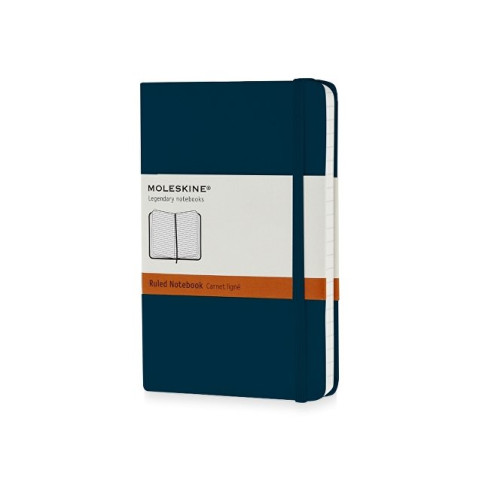 Записная книжка Moleskine Classic , голубой сапфир