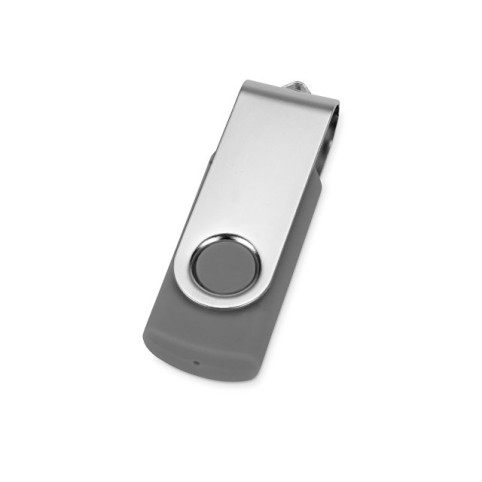Флеш-карта USB 2.0 16 Gb «Квебек», темно-серый