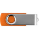 Флеш-карта USB 2.0 512 Mb «Квебек», оранжевый