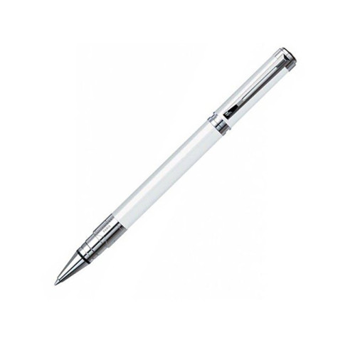 Ручка роллер Waterman «Perspective Pure White CT F», белый/серебристый Ручка роллер Waterman «Perspective Pure White CT F», белый/серебристый