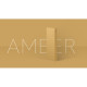 Внешний аккумулятор Rombica NEO ARIA Amber, 10000мАч, Soft-touch, PD, QCharge, Type-C, янтарный
