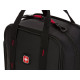 Термосумка для ланча SWISSGEAR, прорезиненный полиэстер 600D, черный/красный, 23х15х10 см, 3,5 л
