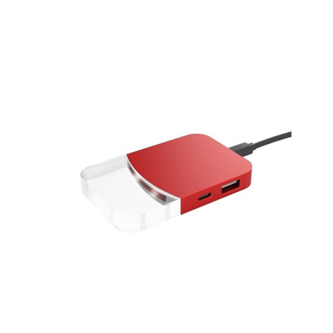 USB хаб «Mini iLO Hub», красный