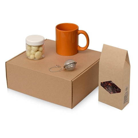 Подарочный набор Tea Cup Superior, оранжевый