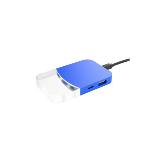USB хаб «Mini iLO Hub», синий