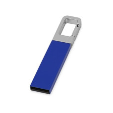 Флеш-карта USB 2.0 16 Gb с карабином 