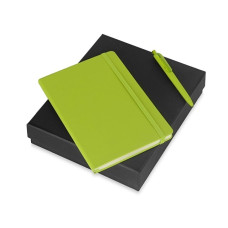 Подарочный набор Vision Pro soft-touch с ручкой и блокнотом А5, зеленый Подарочный набор Vision Pro soft-touch с ручкой и блокнотом А5, зеленый